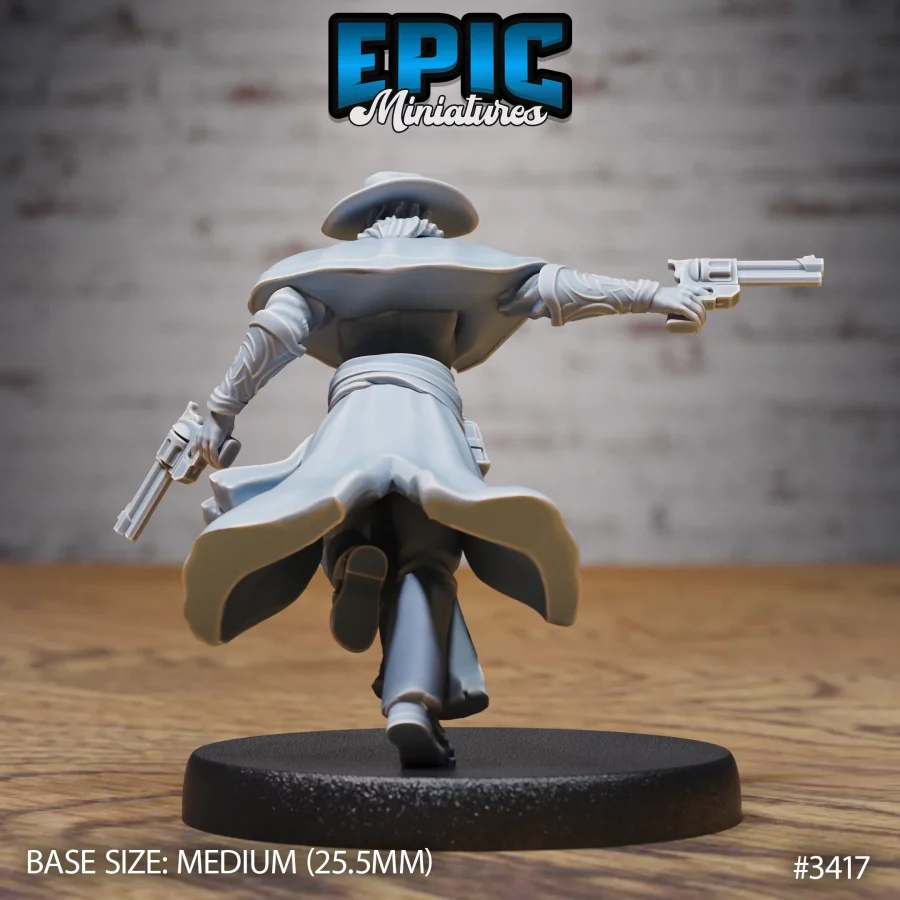 Holy Gunslinger Running (Medium) - Image 2