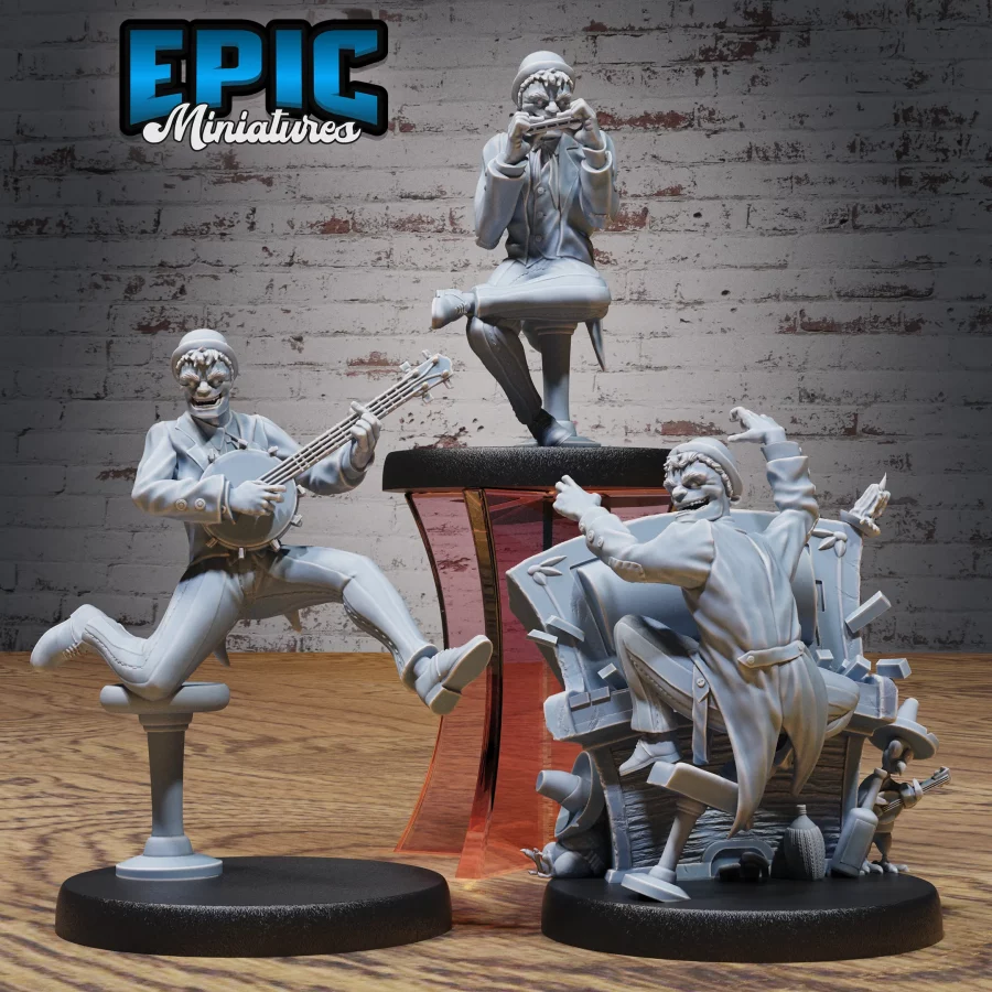 Undead Saloon Musician Set