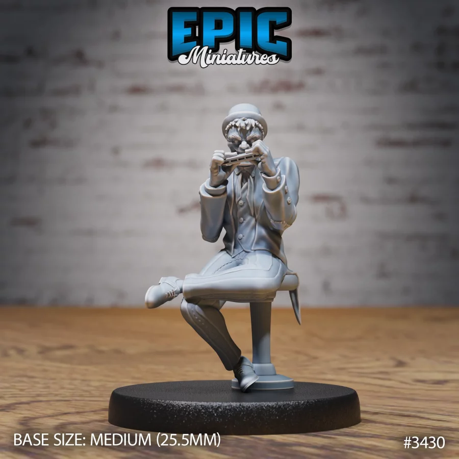 Undead Saloon Musician Harmonica (Medium)