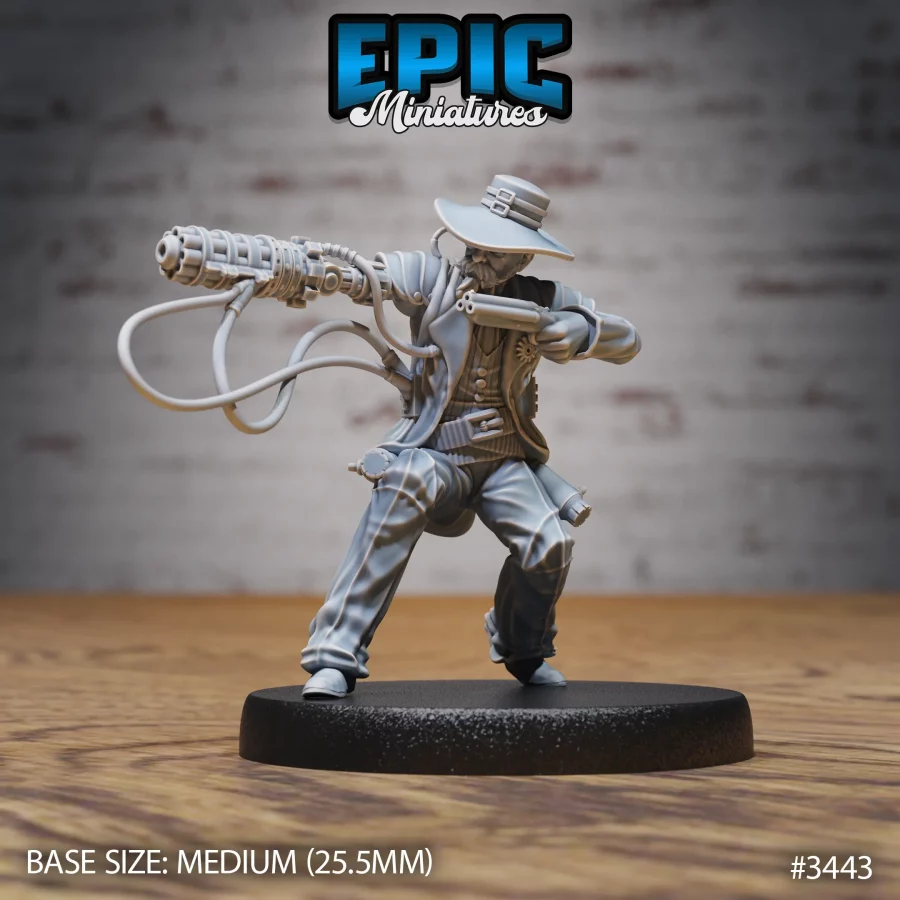 Gatling Artificer Sheriff Shooting (Medium)