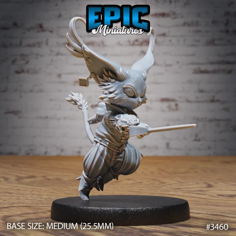 Gallant Cat Attack (Medium)