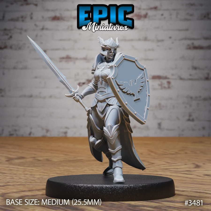 Knight Lady Gisella Attack (Medium)