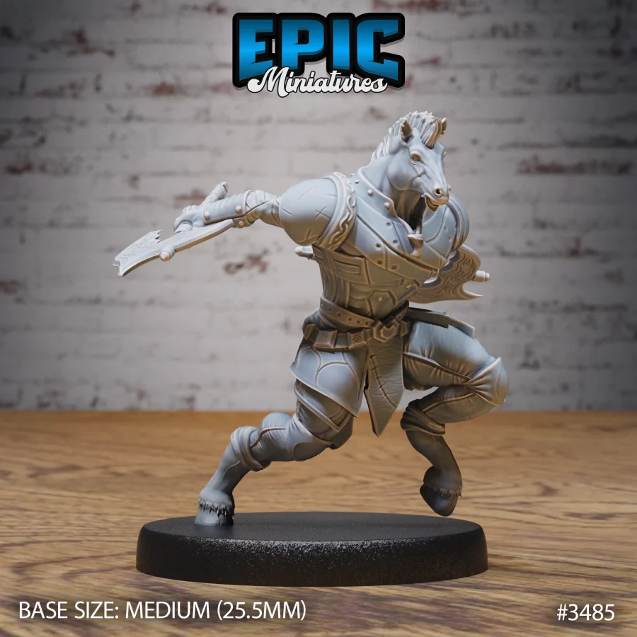 Horse Folk Knight Attack (Medium)