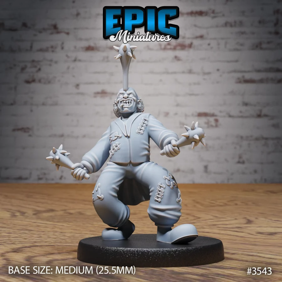 Horror Clown Balancing (Medium)