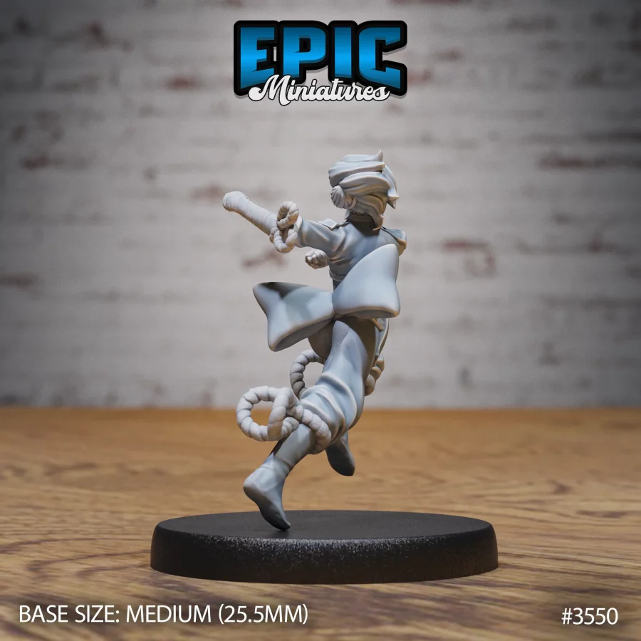 Monk Female Player Character Punch (Medium) - Image 2