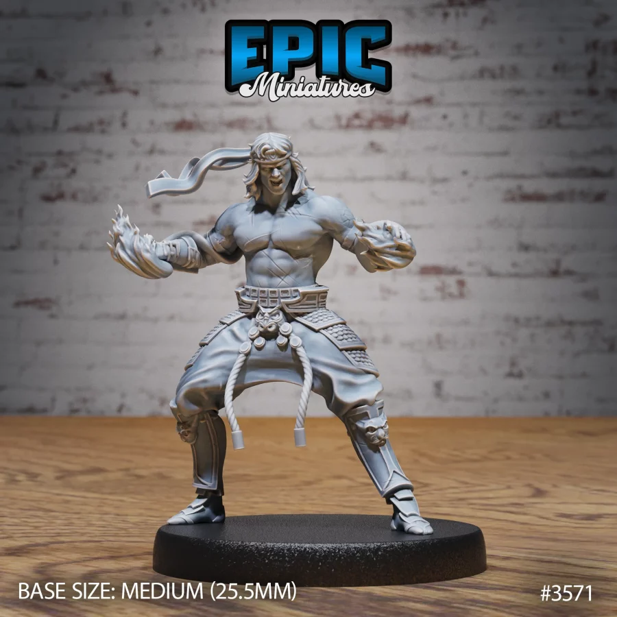 Fire Style Kung Fu Master (Medium)