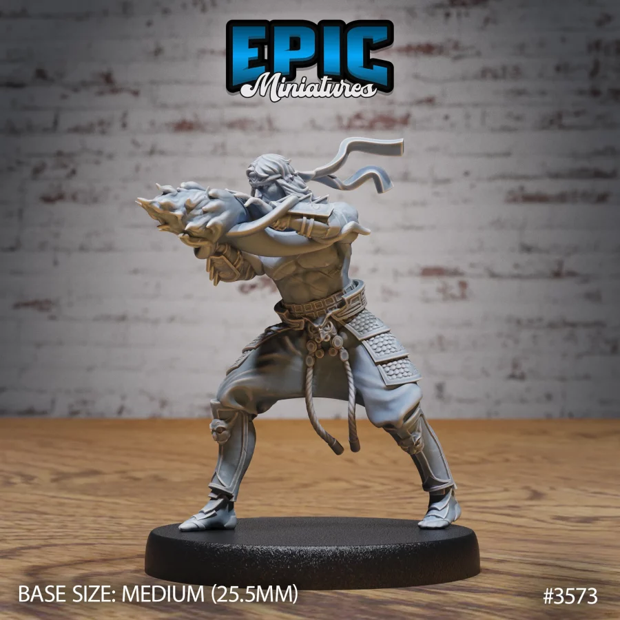 Fire Style Kung Fu Master Magic (Medium)