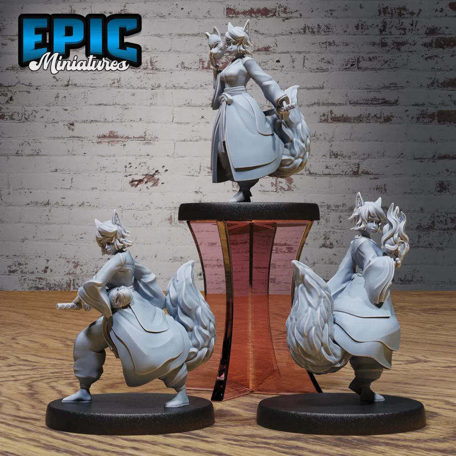 Kitsune Spirit Warrior Set