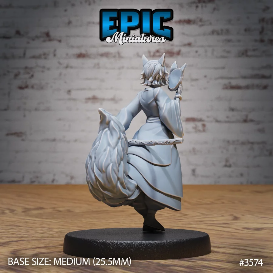 Kitsune Spirit Warrior (Medium) - Image 2