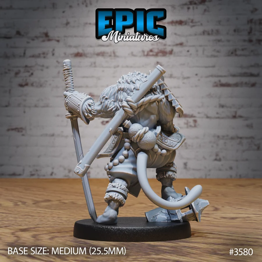 Tiger Folk Samurai (Medium) - Image 2