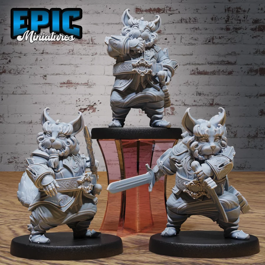 Eastern Cat Folk Set