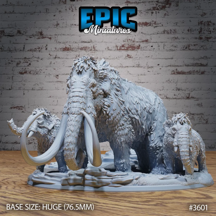 Mammoth Family (Huge)
