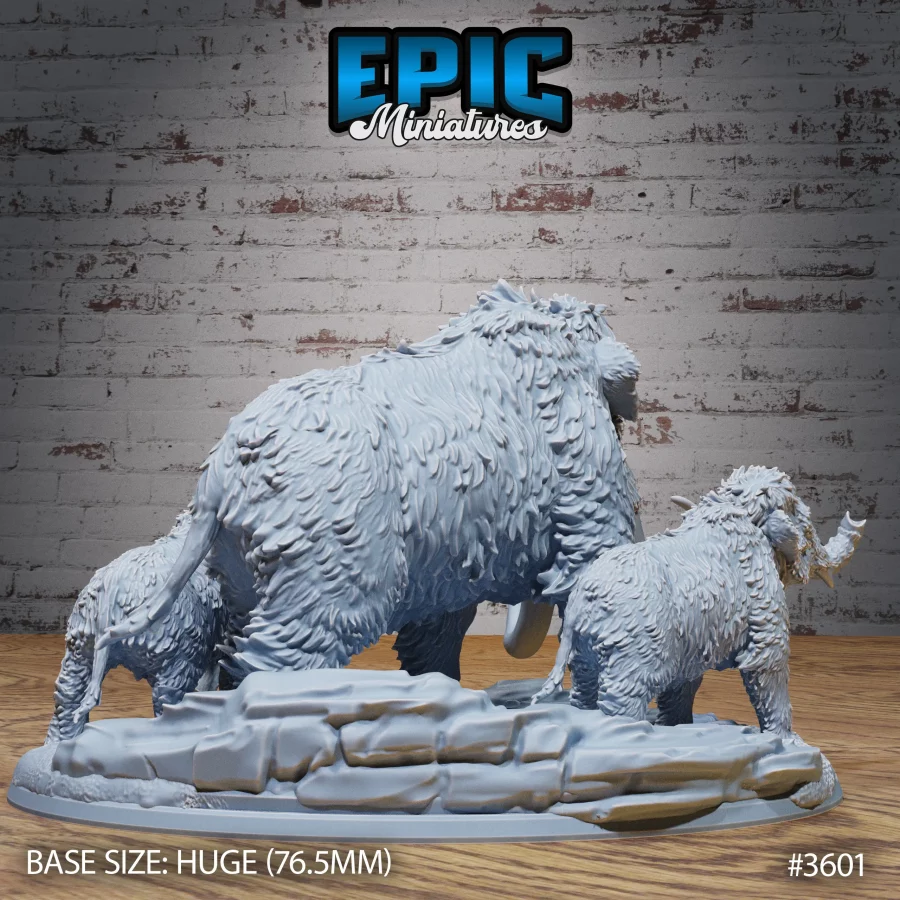 Mammoth Family (Huge) - Image 2