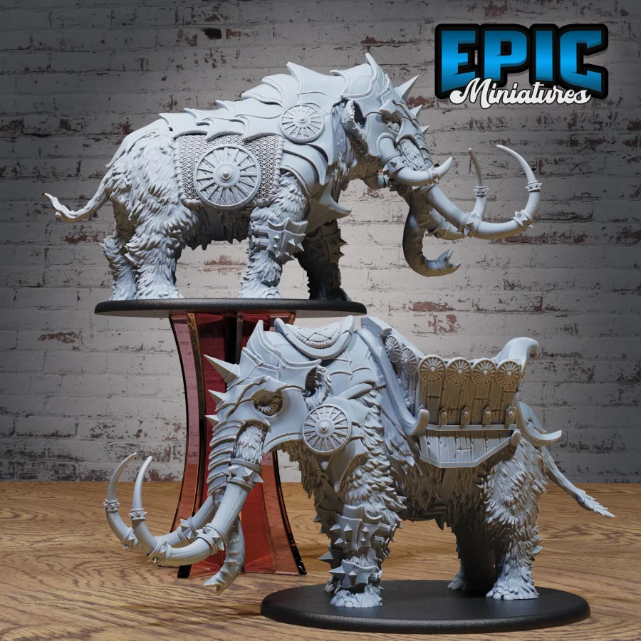Mammoth Armored / Mammoth Mount Set