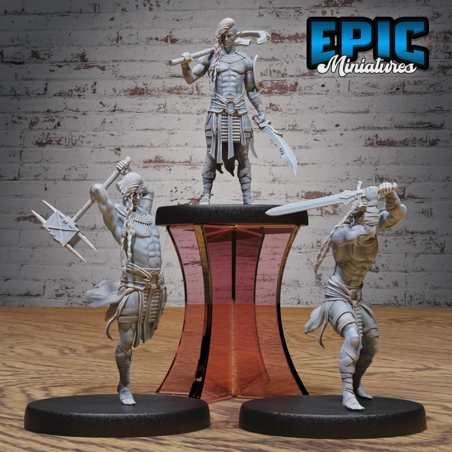 Cave Elf Barbarian Set