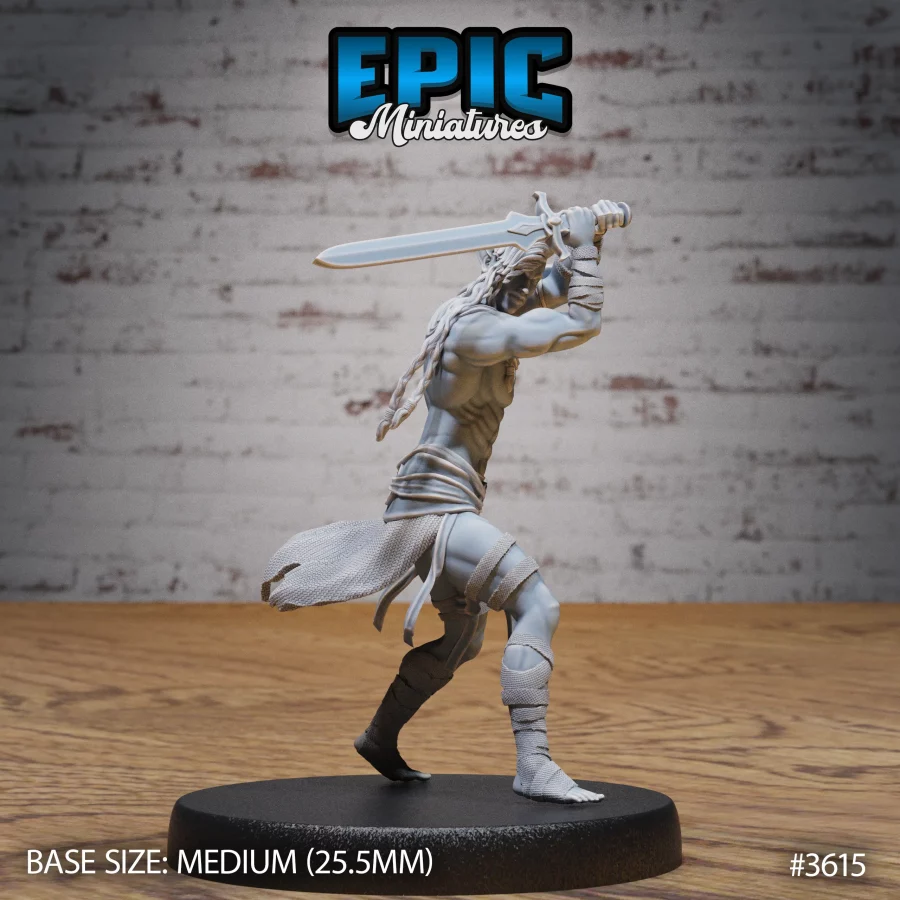 Cave Elf Barbarian Sword (Medium)