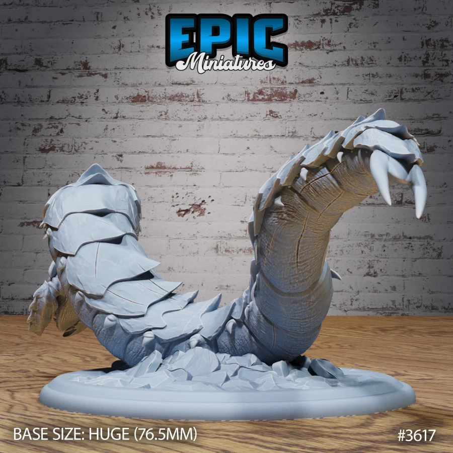Frost Worm Climbing / Frost Worm Attacking / Frost Worm Chasing Set - Image 5