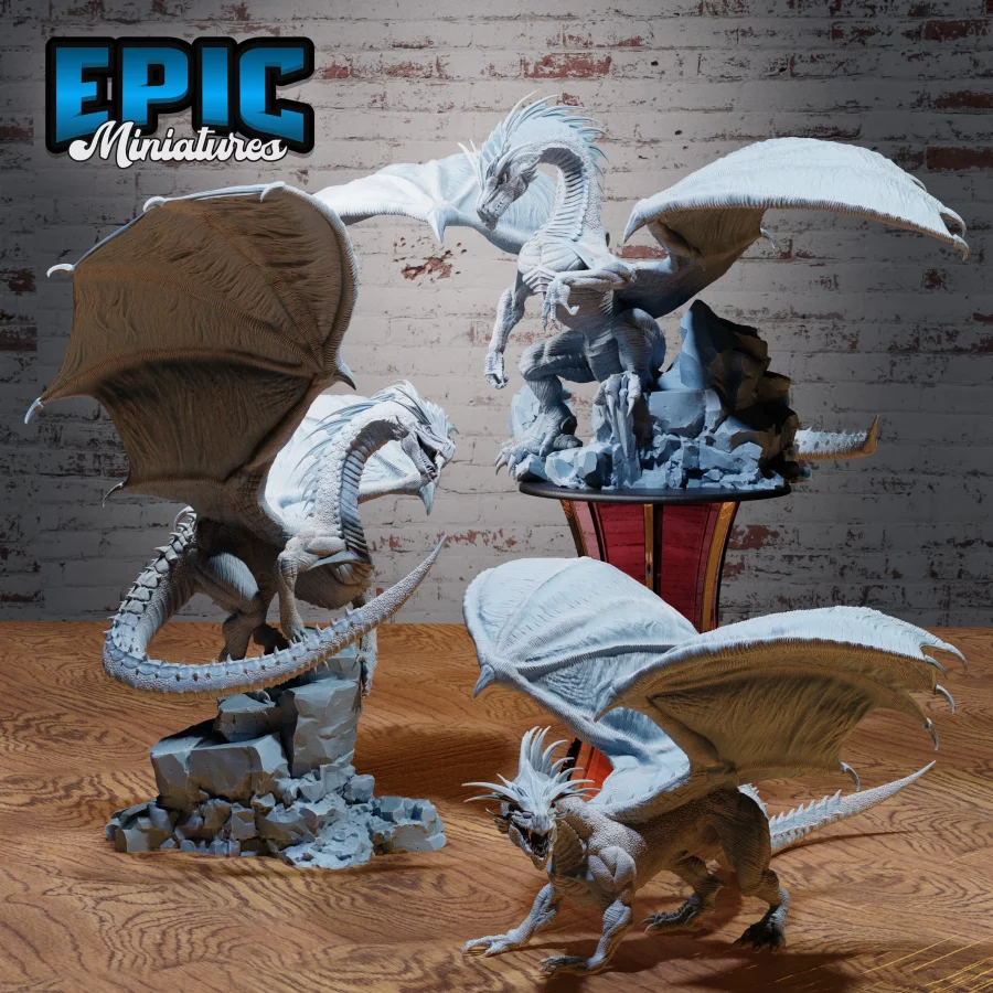 Glacier Dragon Set