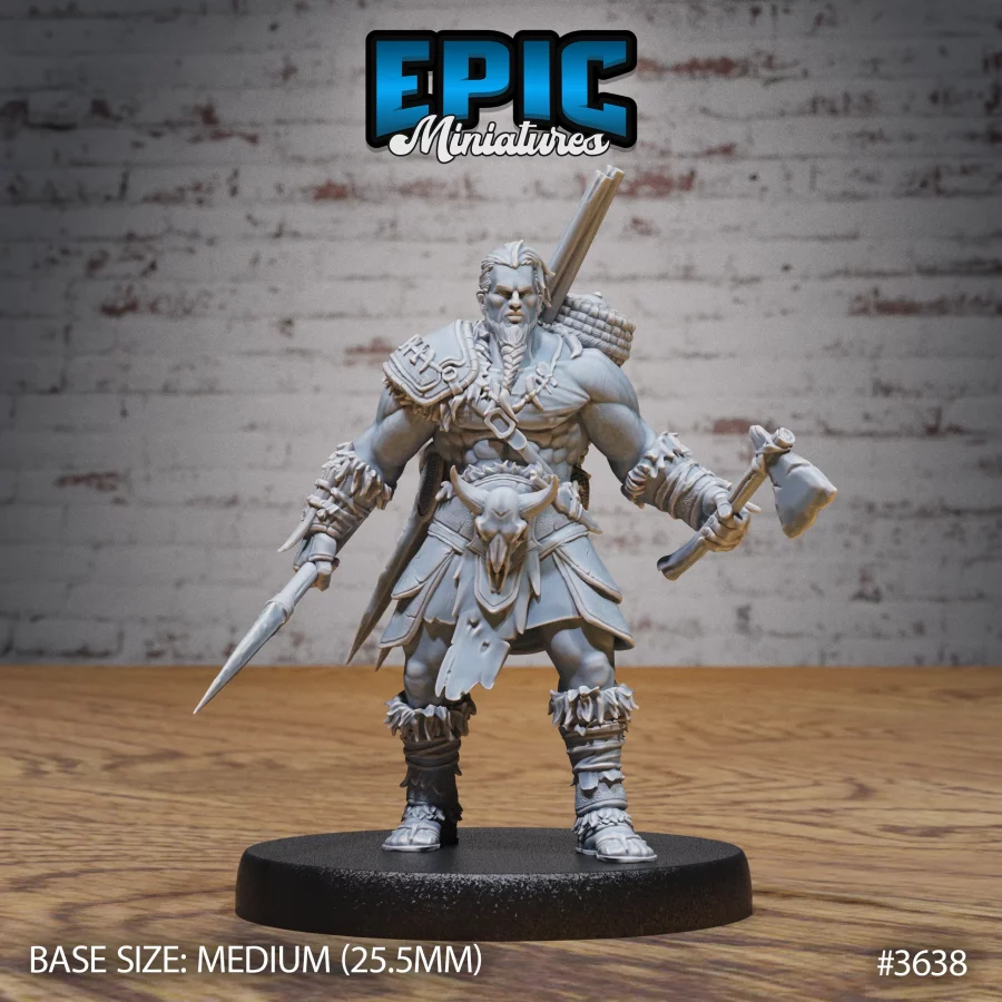 Barbarian Tribe Male Hunting (Medium)