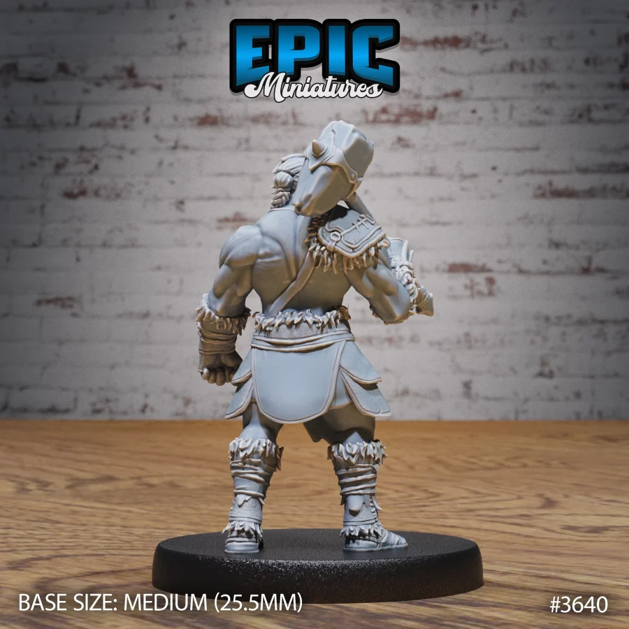 Barbarian Tribe Male Hammer (Medium) - Image 2