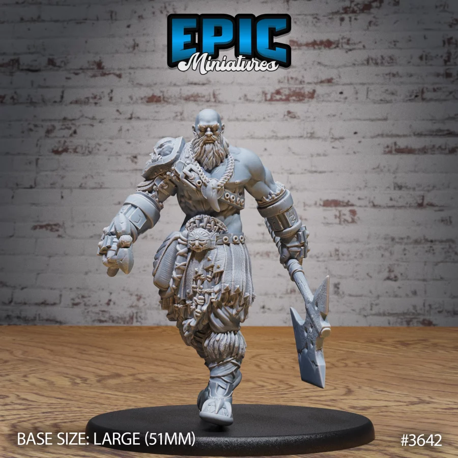 Half-Giant Barbarian Axe (Large)