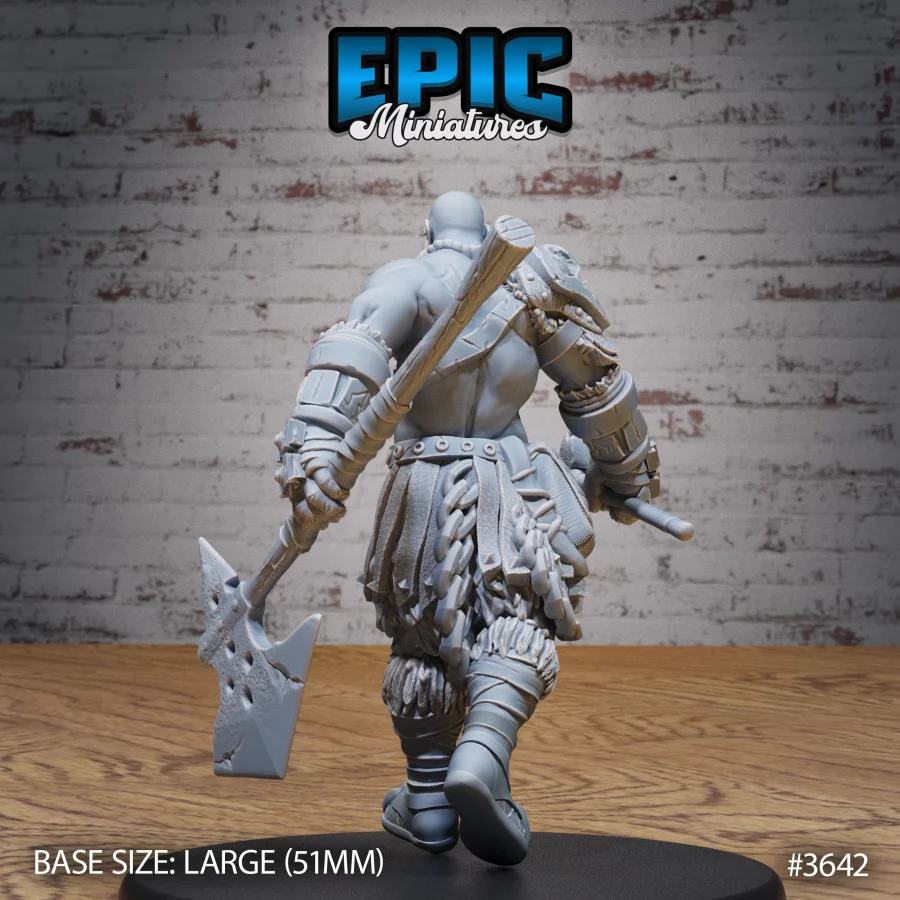 Half-Giant Barbarian Axe / Half-Giant Barbarian Sword Set - Image 3