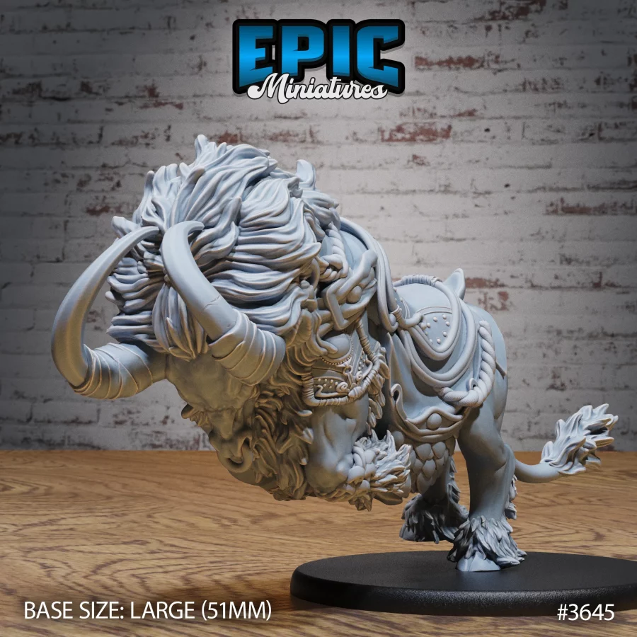 Devilhorn Bull Mount Attack (Large)