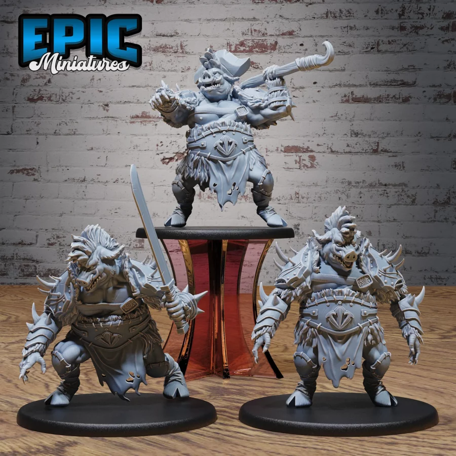 Boar Folk Outlaw Set