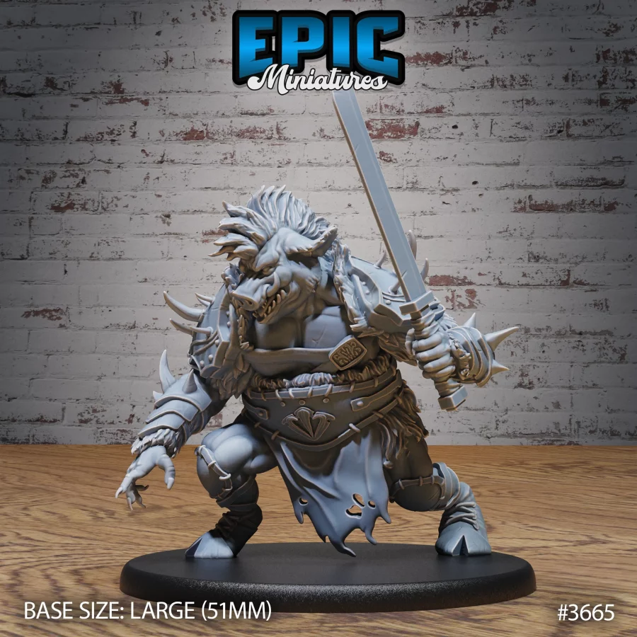 Boar Folk Outlaw Attack (Large)