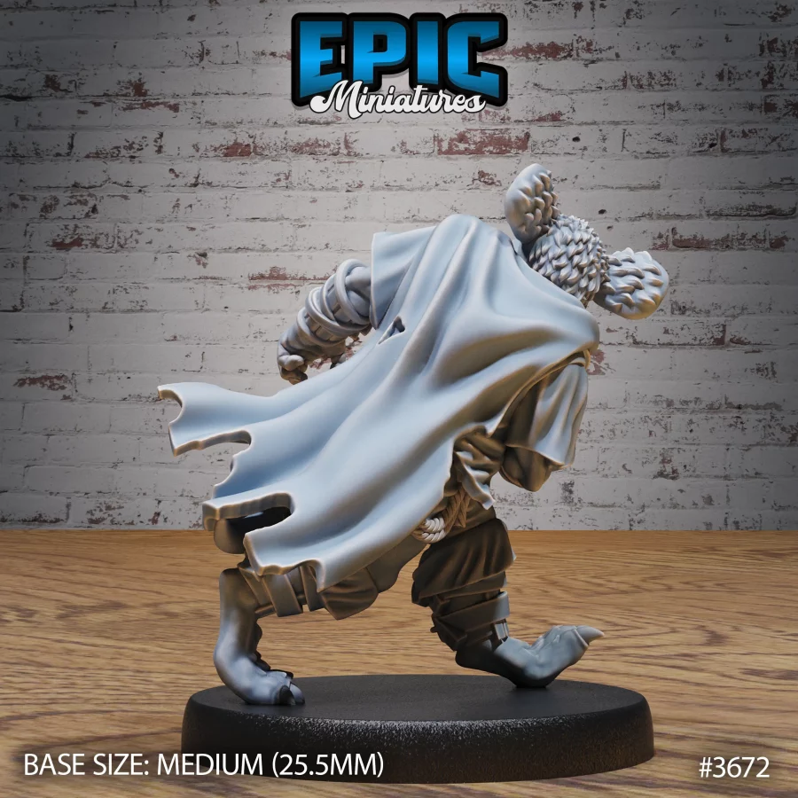 Mice Folk Raider Fleeing (Medium) - Image 2