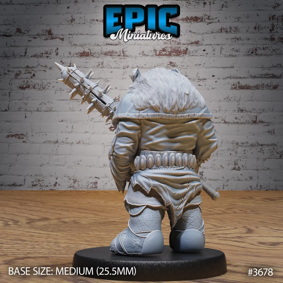 Dwarf Tiefling Captured / Dwarf Tiefling Mace / Dwarf Tiefling Hiding Set - Image 5