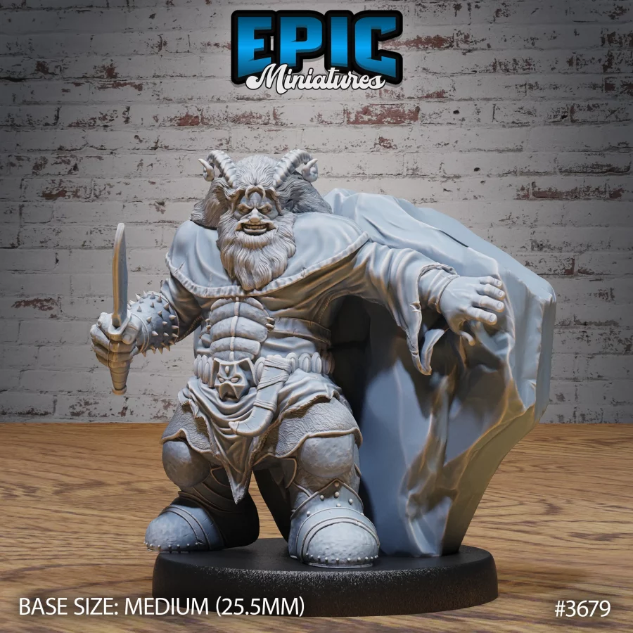 Dwarf Tiefling Hiding (Medium)