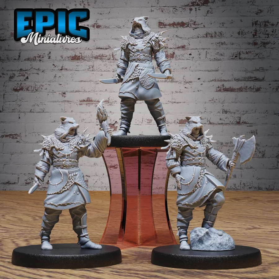 Mountain Wolf Bandit Set
