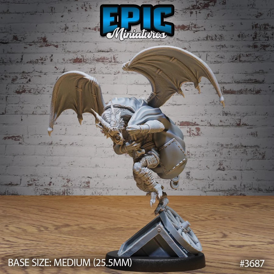 Draconid Bandit Flying (Medium)