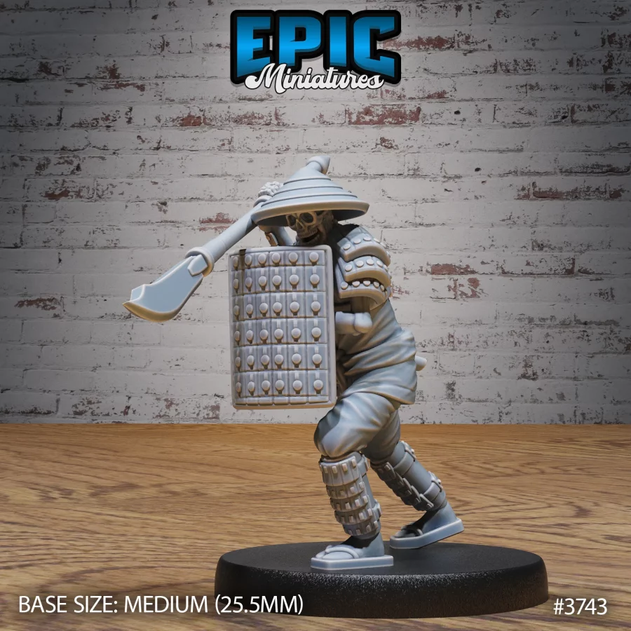 Eastern Skeleton Army Spear (Medium)