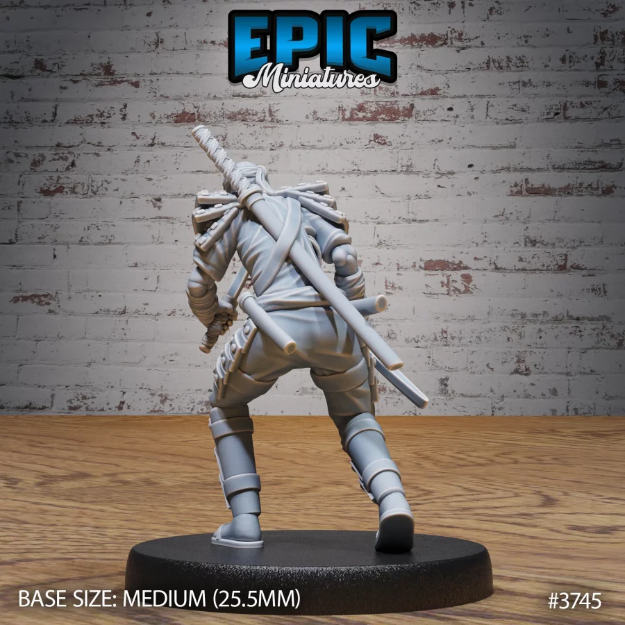 Eastern Skeleton Army Ninja (Medium) - Image 2