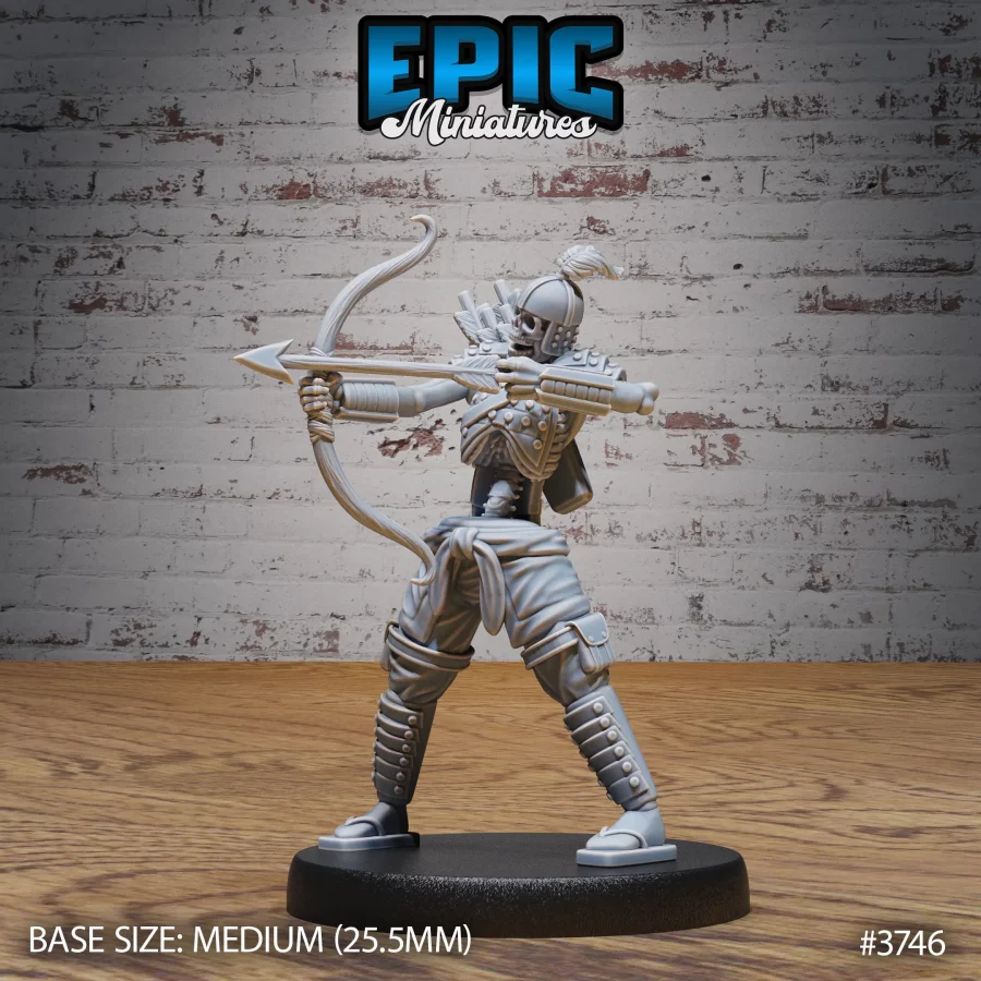 Eastern Skeleton Army Archer (Medium)