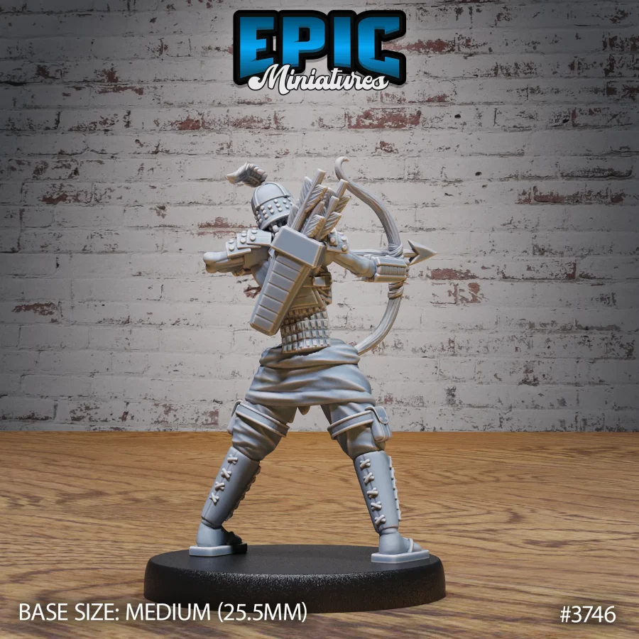 Eastern Skeleton Army Archer (Medium) - Image 2