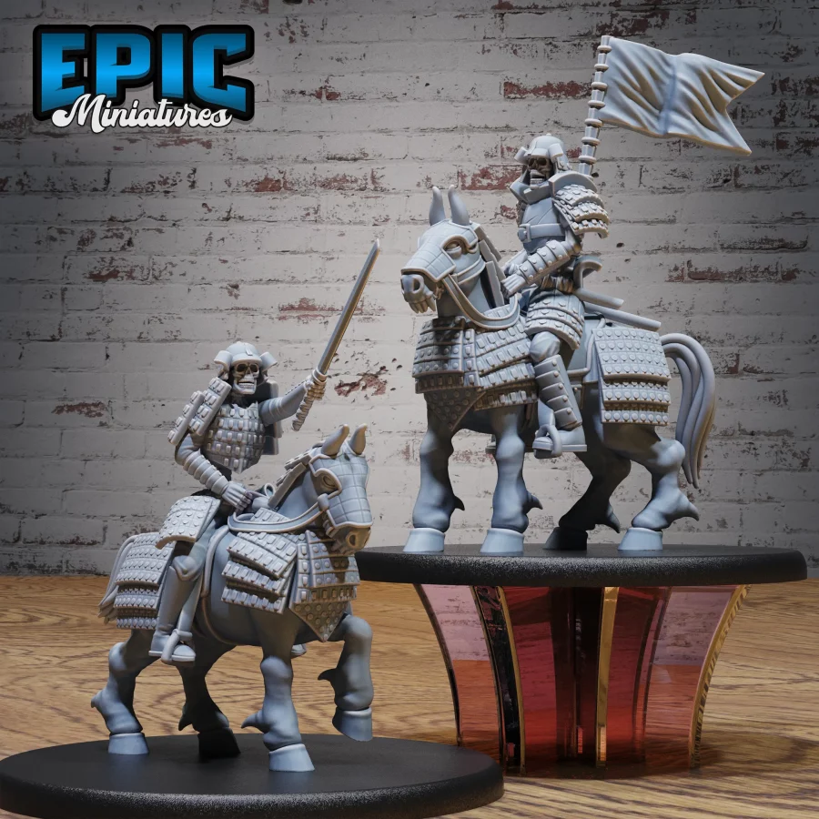 Eastern Skeleton Army Samurai / Eastern Skeleton Army Leader Set