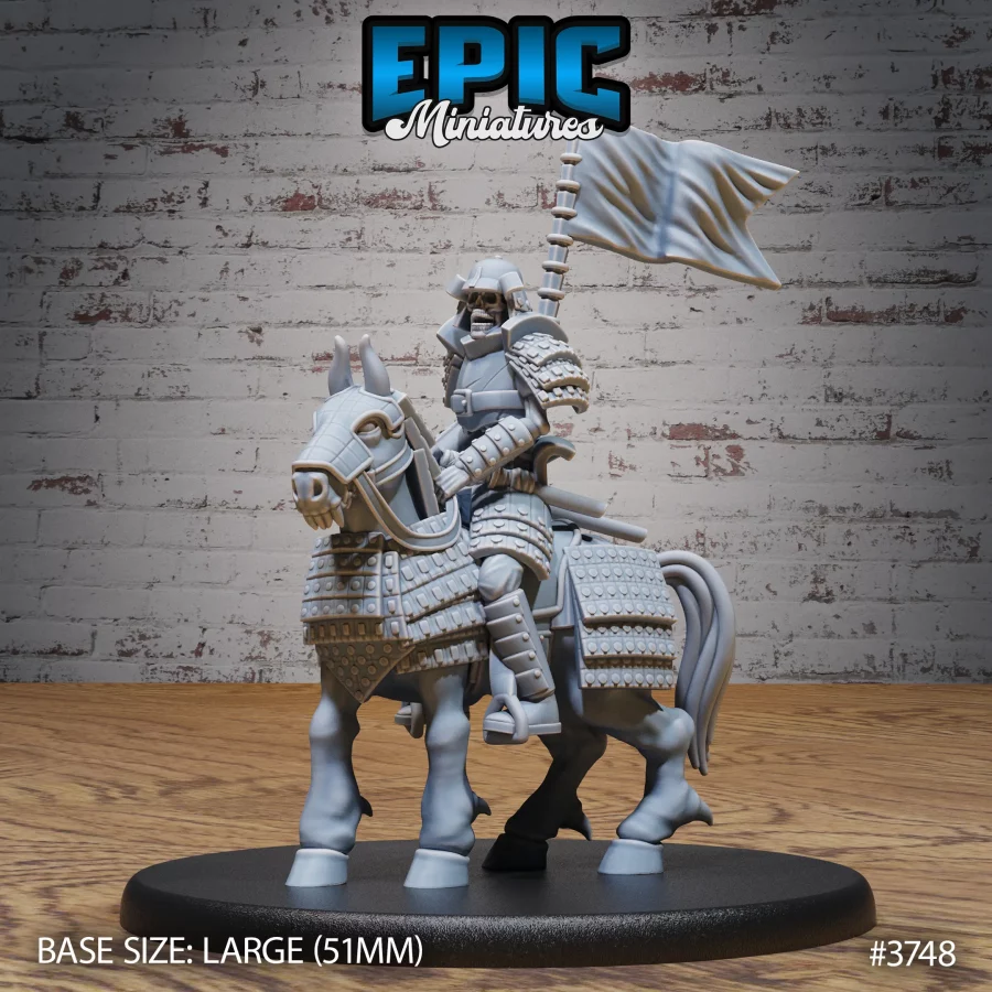 Eastern Skeleton Army Leader (Large)
