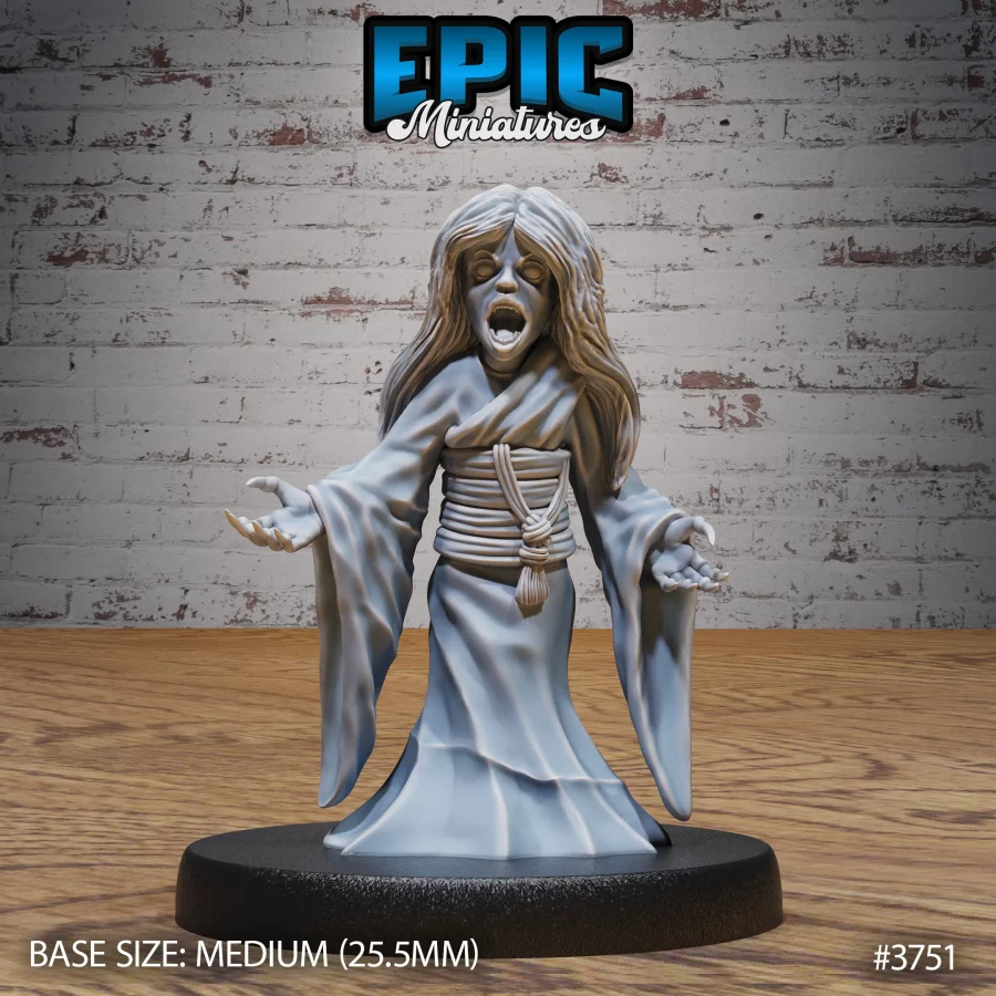 Ghost Girl Scream (Medium)