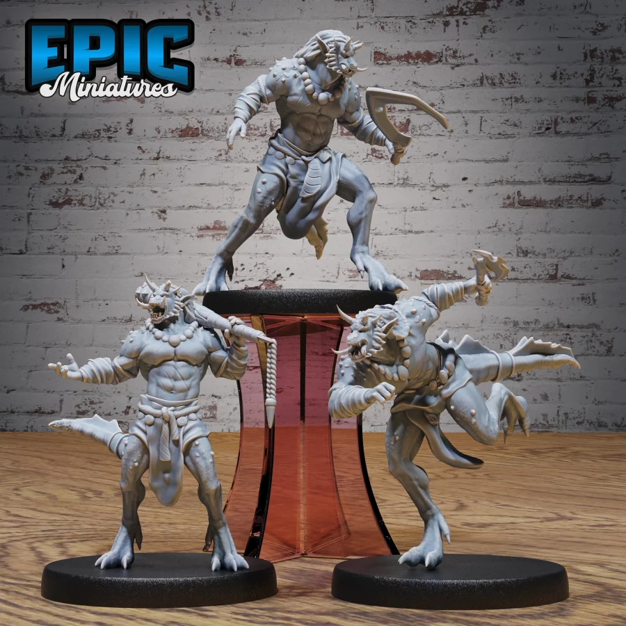 Oriental Half-Dragon Set