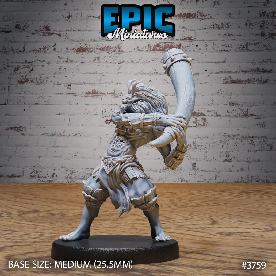 Oni Beast Warrior Horn (Medium)