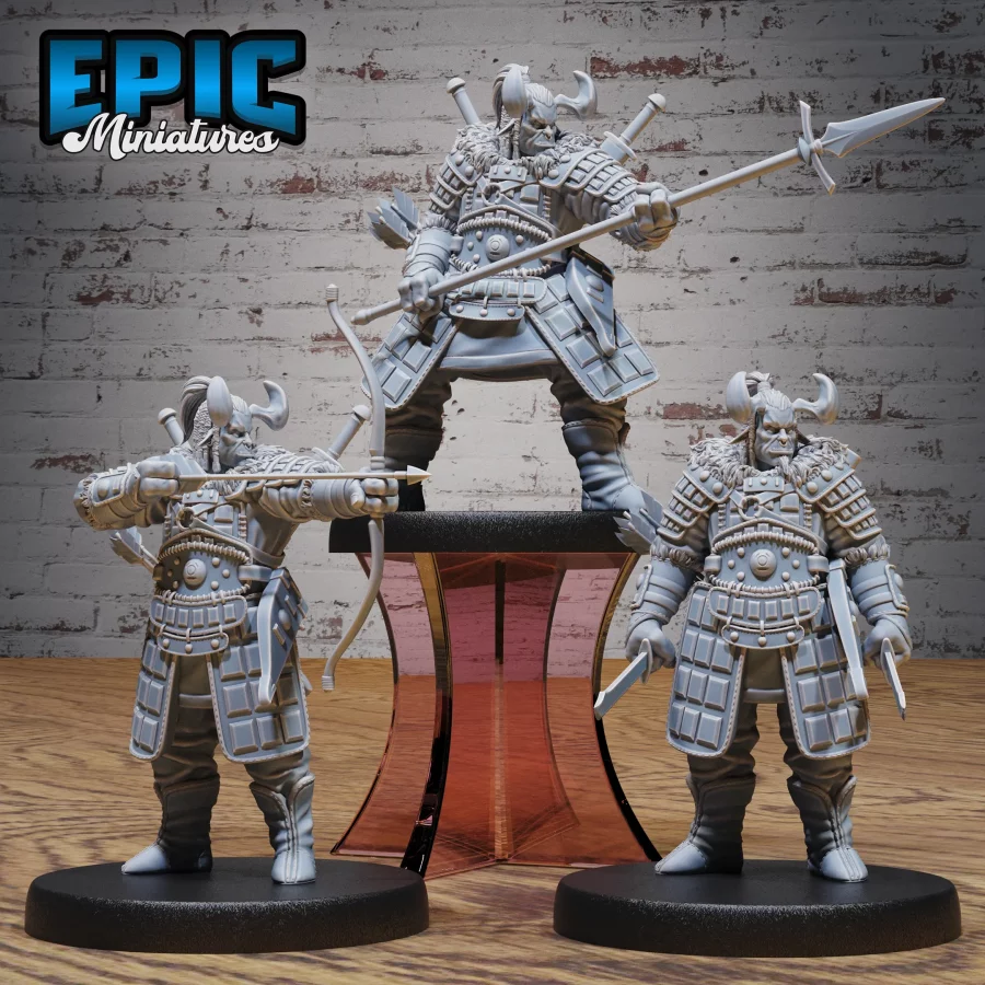 Orc Samurai Set