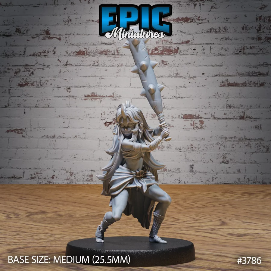 Blue Oni Girl Attack (Medium)