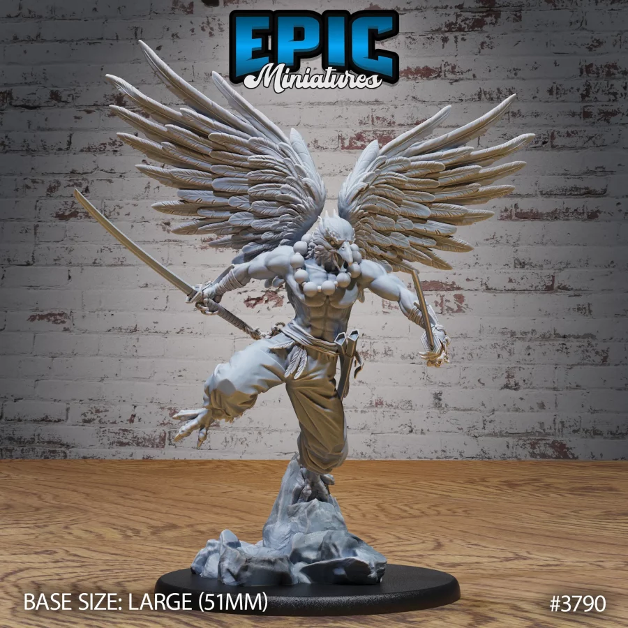 Tengu Bird Folk Lord Landing (Large)
