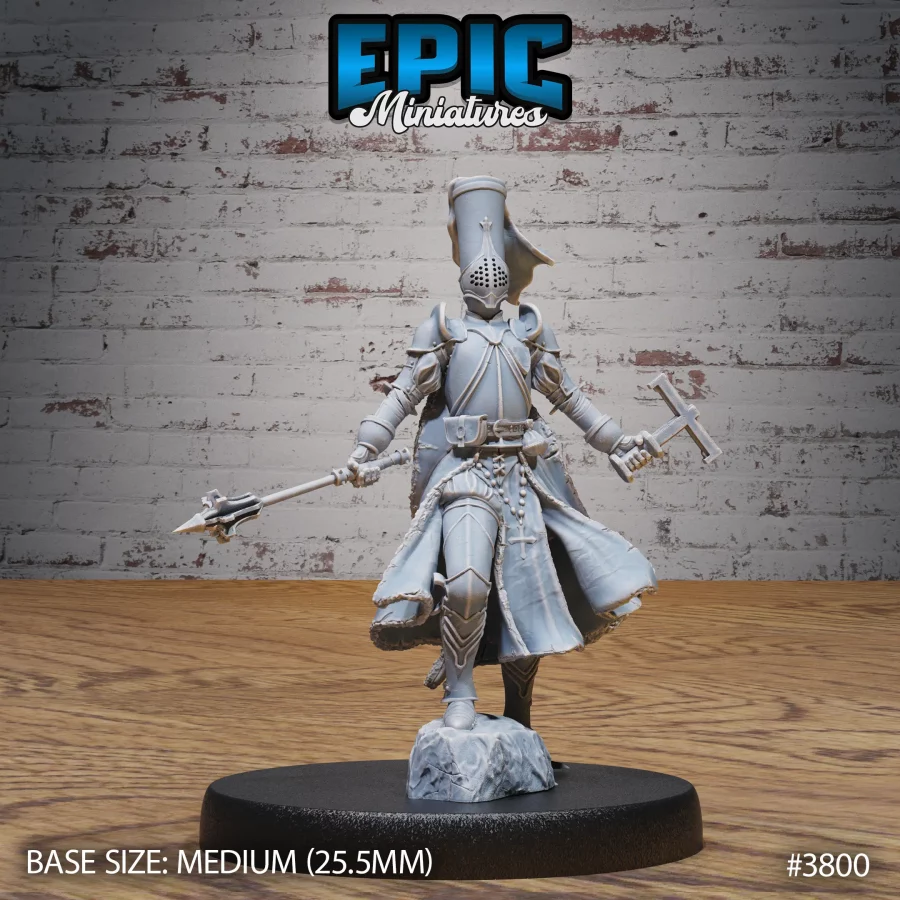 New World Cleric Female Pray (Medium)