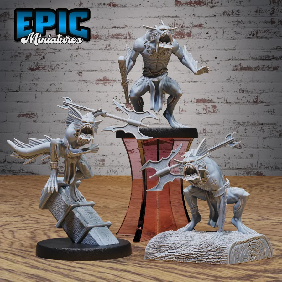 Jungle River Fish Folk Set