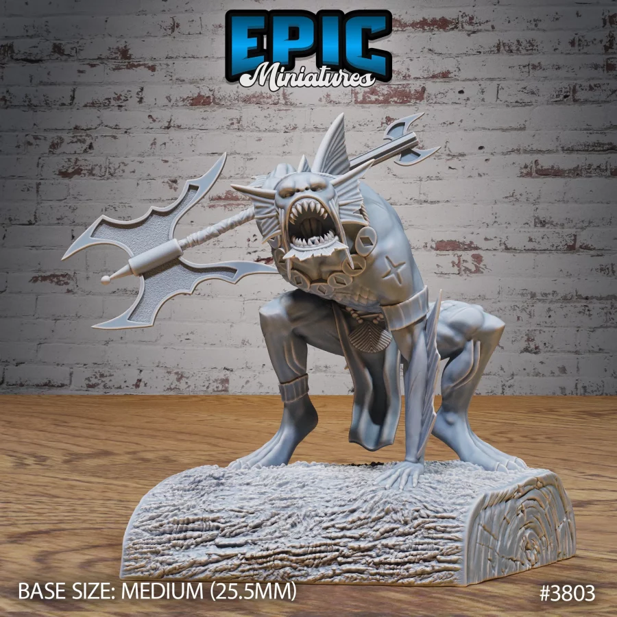 Jungle River Fish Folk Roar (Medium)