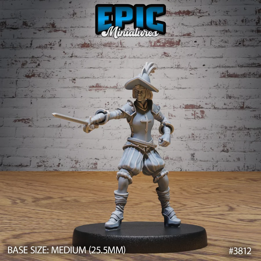 Young Conquistador Female Attack (Medium)